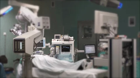 Medical operating room timelapse. Stock Footage 100559348