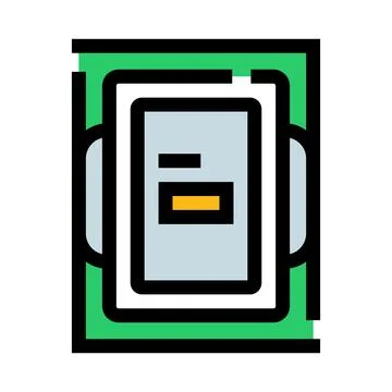 Medical patch delivering medication through transdermal system Stock Illustration