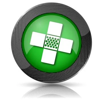 Medical patch icon Ilustración de archivo