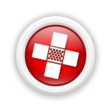 Medical patch icon Stock Illustration