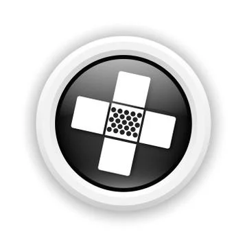 Medical patch icon Stock Illustration