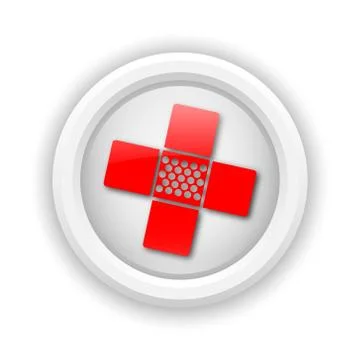 Medical patch icon Stock Illustration