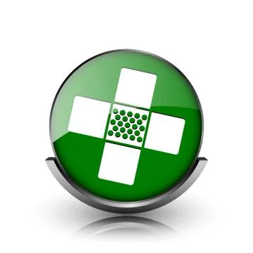 Medical patch icon Ilustración de archivo