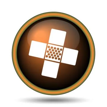 Medical patch icon Ilustración de archivo