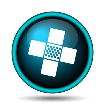 Medical patch icon Ilustración de archivo