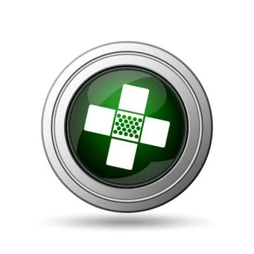 Medical patch icon Ilustración de archivo