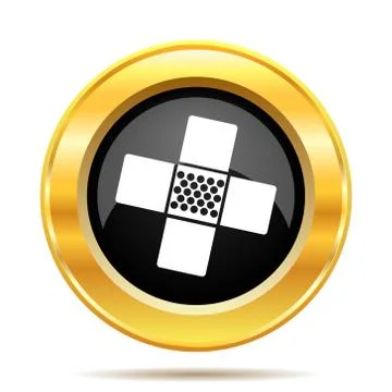 Medical patch icon Ilustración de archivo