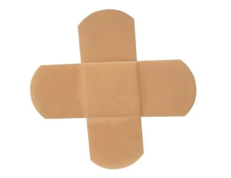 Medical patch isolated on white Stock Photos