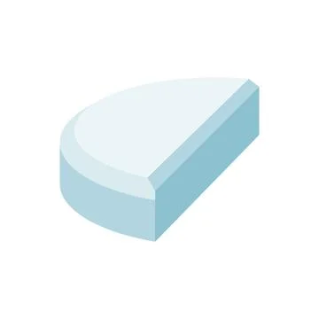 Medical pill vector illustration in flat style design Stock Illustration
