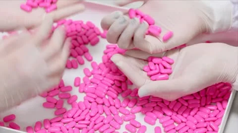 Medical pills Stock Footage 24644742