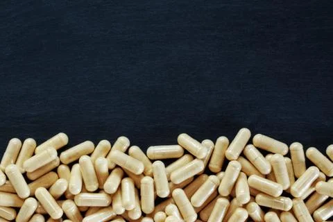 The medical pills Stock Photos