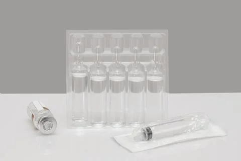 Medical preparations. Stock Photos