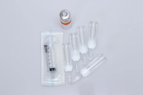 Medical preparations. Stock Photos
