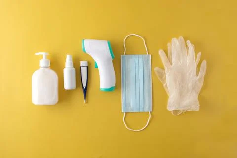 Medical prevention objects Stock Photos
