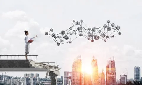 Medical problems solving by means of up to date technologies 스톡 사진