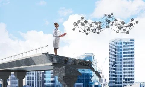 Medical problems solving by means of up to date technologies 스톡 사진