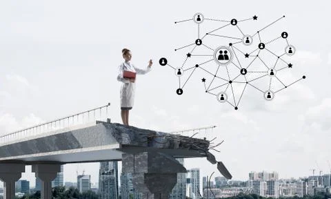 Medical problems solving by means of up to date technologies 스톡 사진