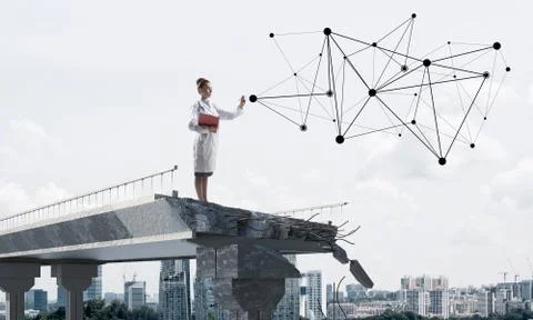 Medical problems solving by means of up to date technologies 스톡 사진