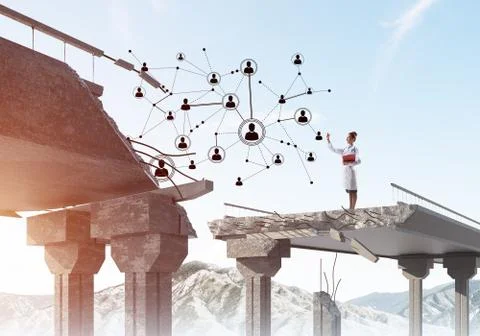 Medical problems solving by means of up to date technologies 스톡 사진