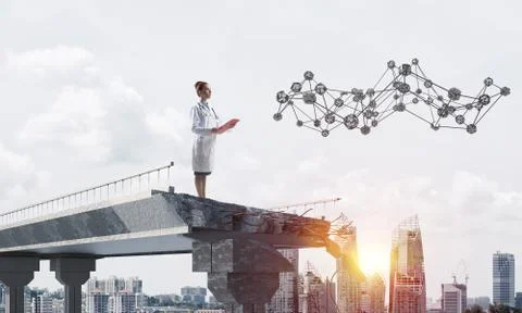 Medical problems solving by means of up to date technologies 写真素材