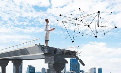 Medical problems solving by means of up to date technologies 스톡 사진
