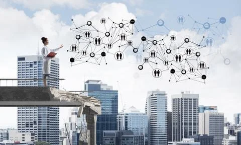 Medical problems solving by means of up to date technologies 스톡 사진