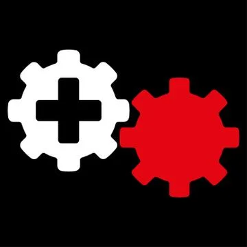 Medical Process Icon Illustrazione stock
