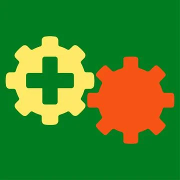 Medical Process Icon Illustrazione stock