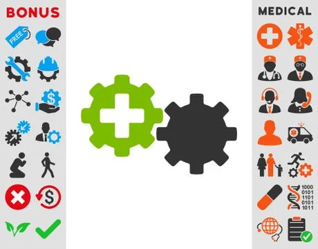 Medical Process Icon Stock Illustration