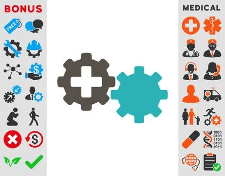 Medical Process Icon Stock Illustration