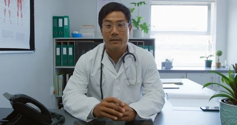 Medical professional at work Stock Footage 120578043