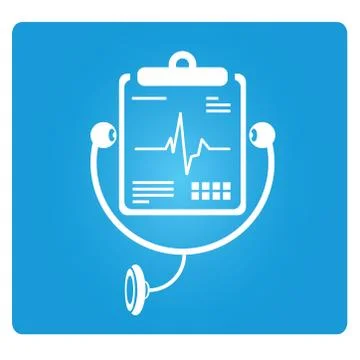 Medical record Stock Illustration