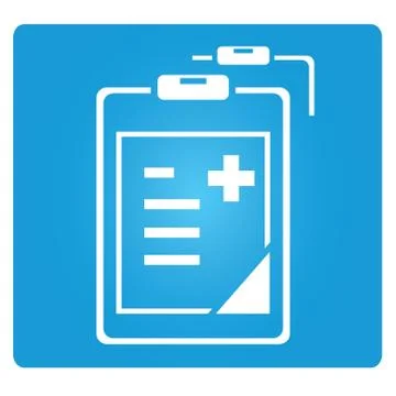 Medical record Stock Illustration
