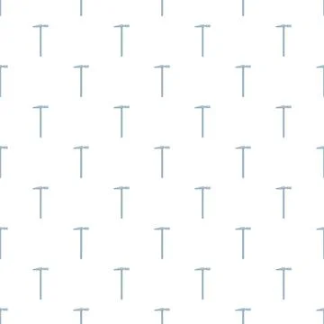 Medical reflex hammer instruments seamless pattern background 스톡 일러스트