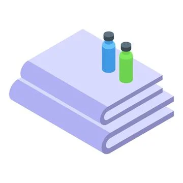 Medical research and development, studying medicine bottles on books Stock Illustration