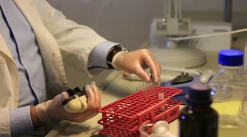 Medical research labs Stock Footage 20446398