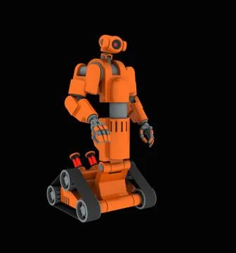 Medical Robot Illustrazione stock