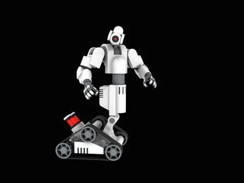 Medical Robot Stock Illustration