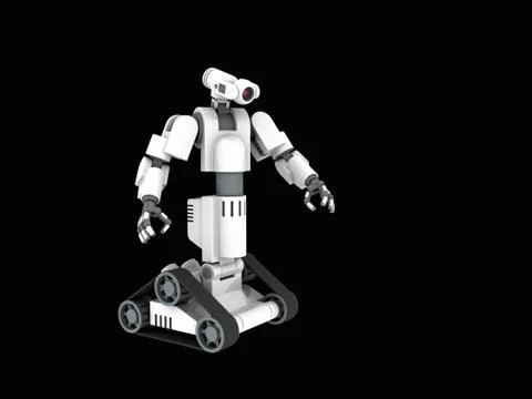 Medical Robot Stock Illustration
