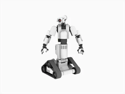 Medical Robot Stock Illustration