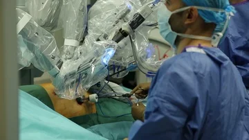 Medical robot operating Stock Footage 85893912