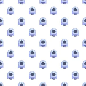 Medical scanning machine seamless pattern for healthcare diagnostics Stock Illustration
