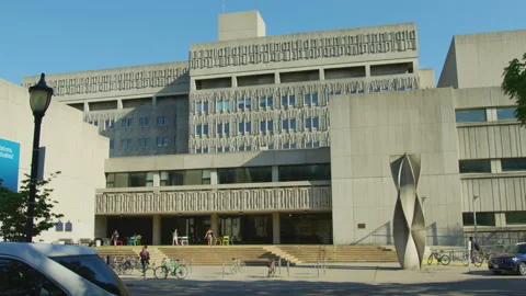 Medical Sciences Building in Toronto Video stock 217992788