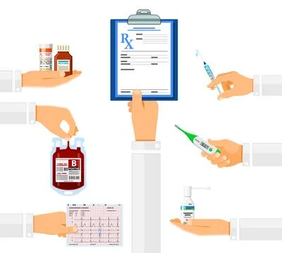 Medical services concept Stock Illustration