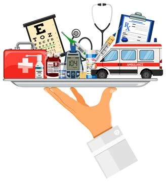 Medical Services Concept Stock Illustration