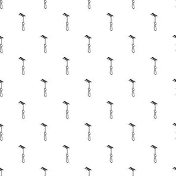 Medical sharp hook pattern vector seamless イラスト素材