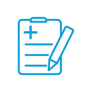 Medical sheet icon vector design template Stock Illustration