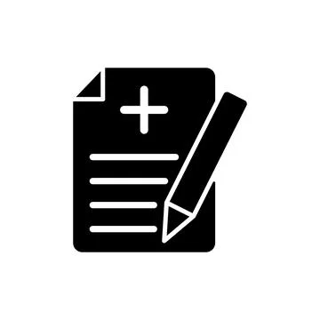 Medical sheet icon vector design template Stock Illustration