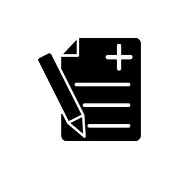 Medical sheet icon vector design template Stock Illustration