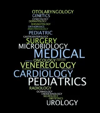 Medical specialization Stock Illustration